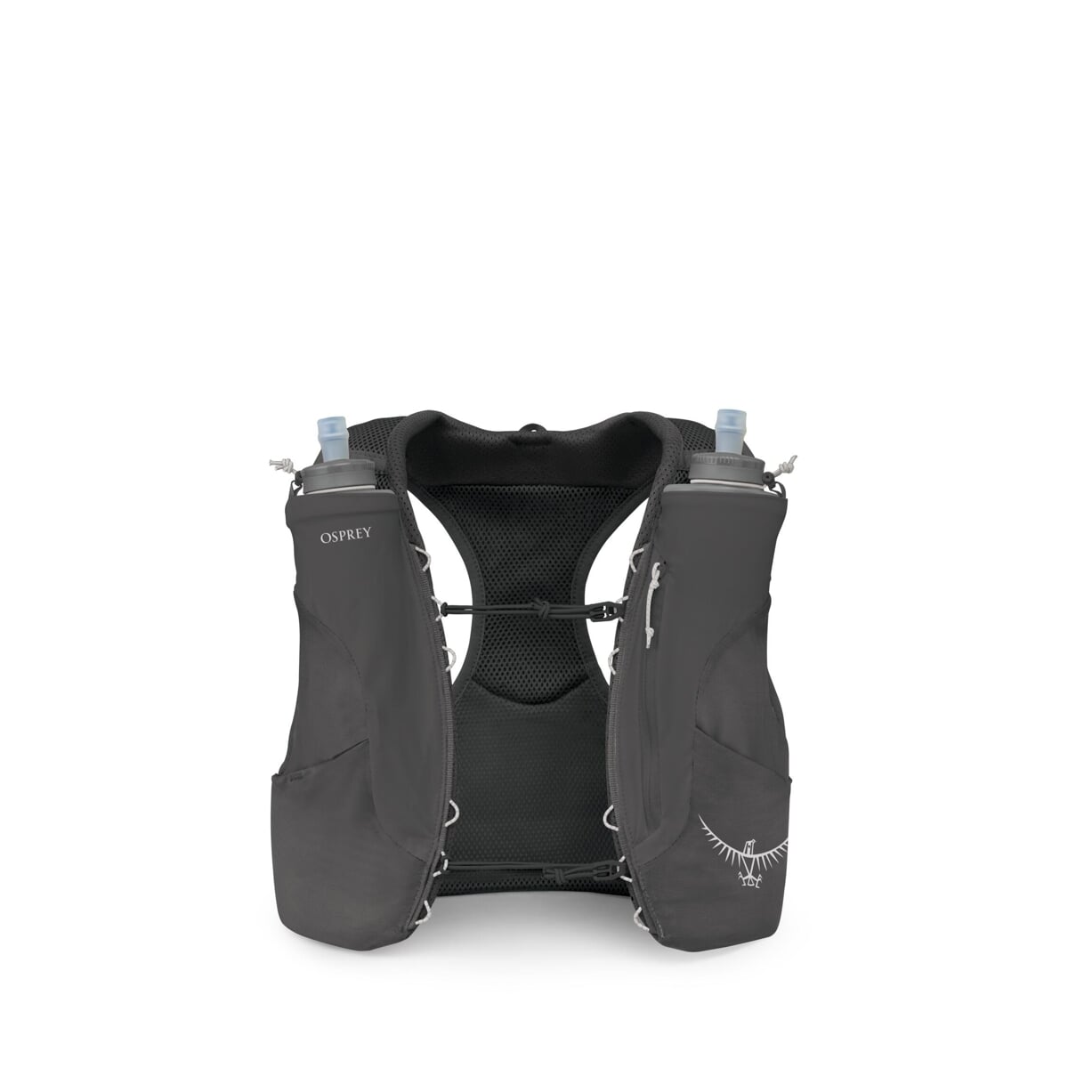 OSPREY Dyna LT Damska Kamizelka Biegowa z Bidonami 500 ml Czarna – Lekka, Stabilna, Profesjonalna