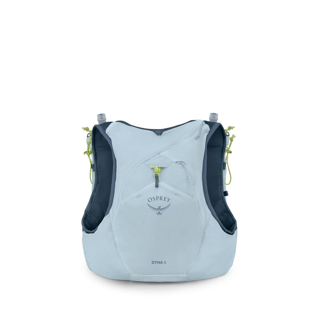 Kamizelka Biegowa Damska Osprey Dyna 6 W-Flasks Dawn Blue – Bezuciskowa, 6L, z 2x500ml Flaskami, na Długie Dystanse