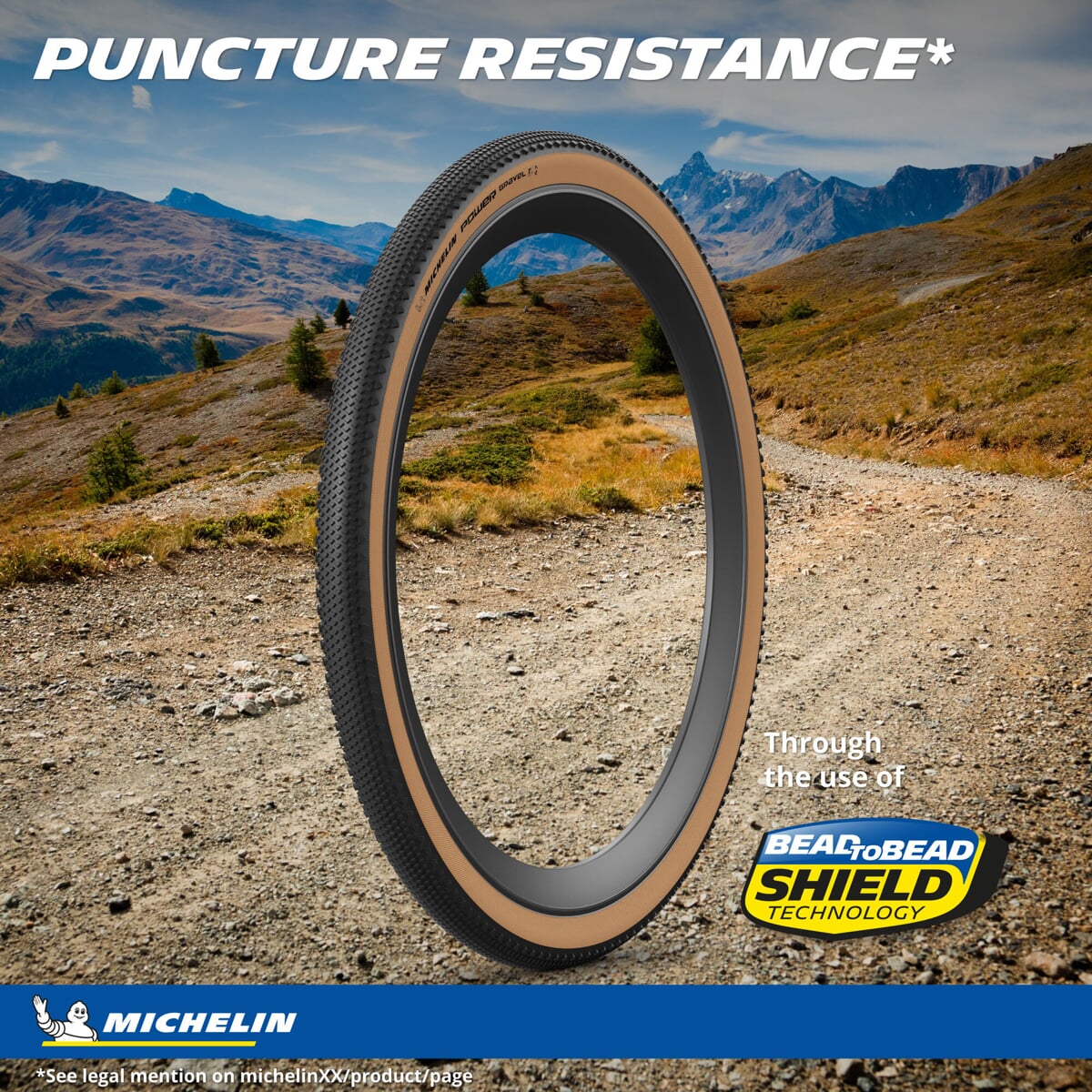 OPONA MICHELIN POWER GRAVEL CLASSIC V2 700X40C LINIA ZAWODNICZA KEVLAR MAGI-X TS TLR (041636)