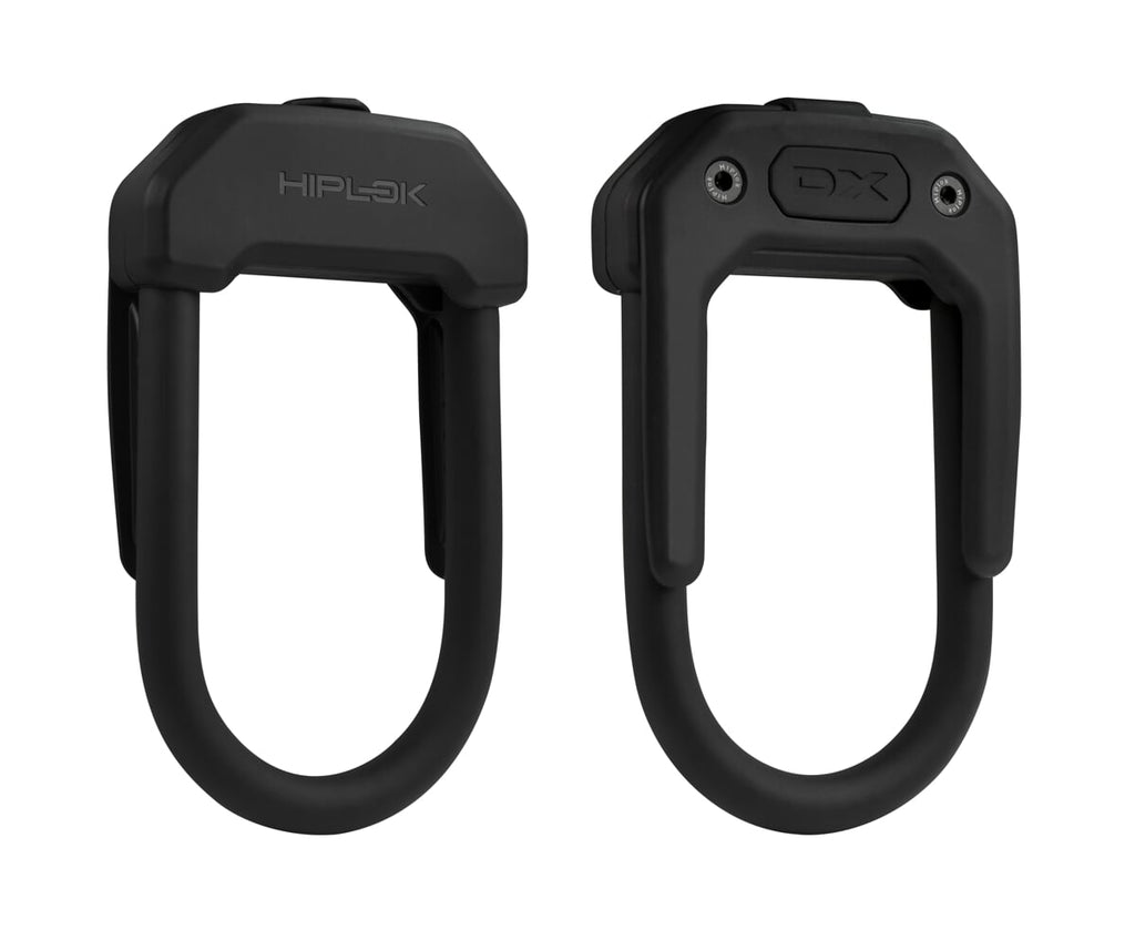 Sportowy Zamek Rowerowy HIPLOK DX All Black Pro, Solid Secure Gold