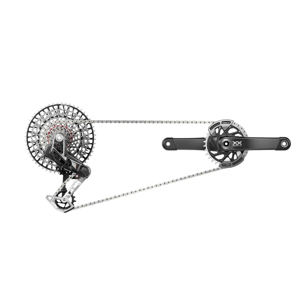 00.7918.167.002 - SRAM GS XX EAGLE TRANSMISJA AXS 165 TTYPE