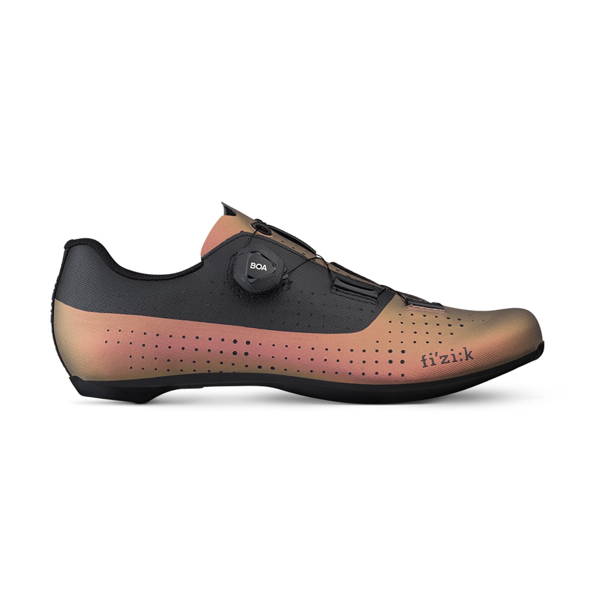 FIZIK TRETRY TEMPO OVERCURVE R4 MIEDŹ IRYZUJĄCA - CZARNE (TPR4OIR1K8310)