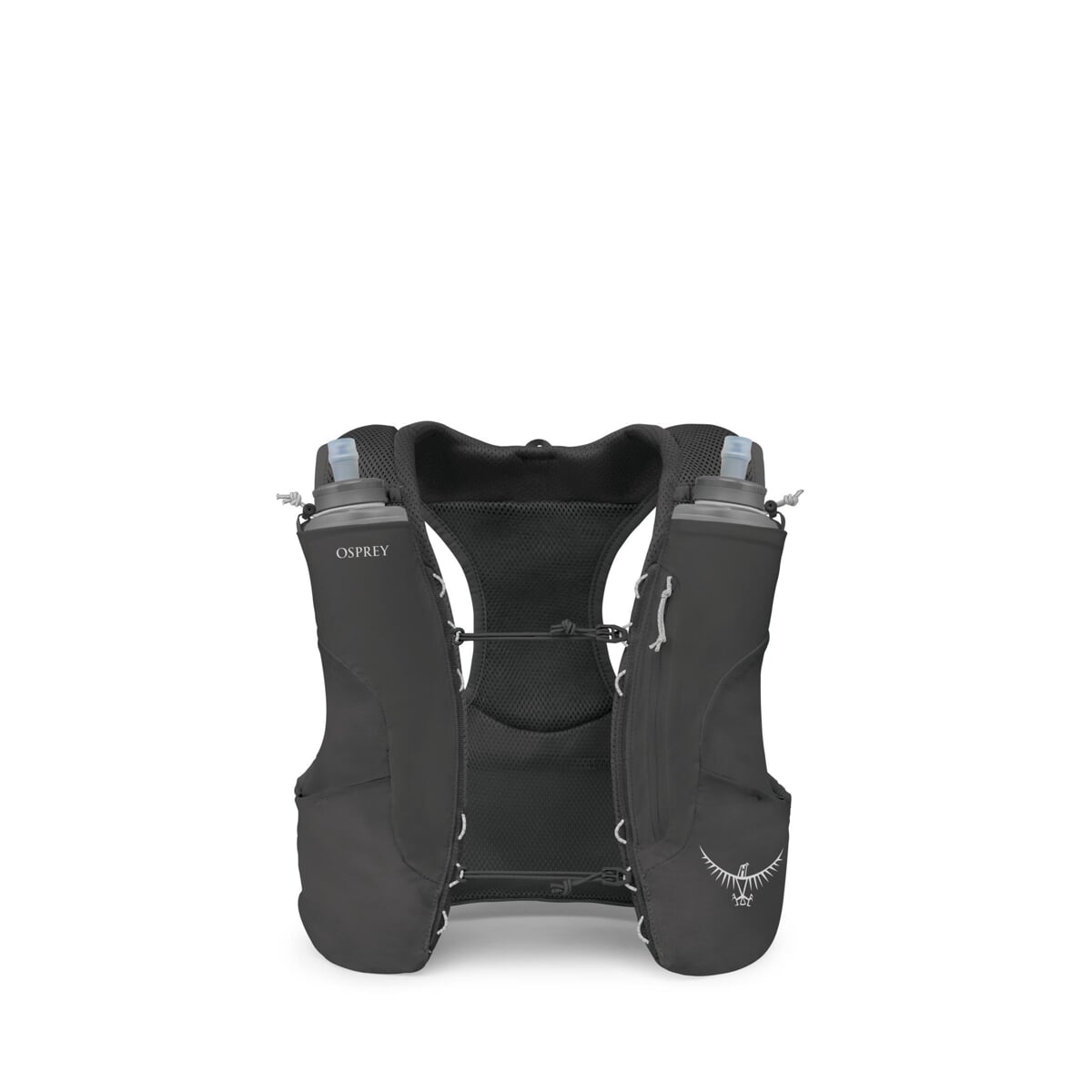Osprey Duro LT Kamizelka Biegowa Męska z Soft Flaskami 500ml – Czarna, Lekka, Profesjonalna na Maratony i Ultra