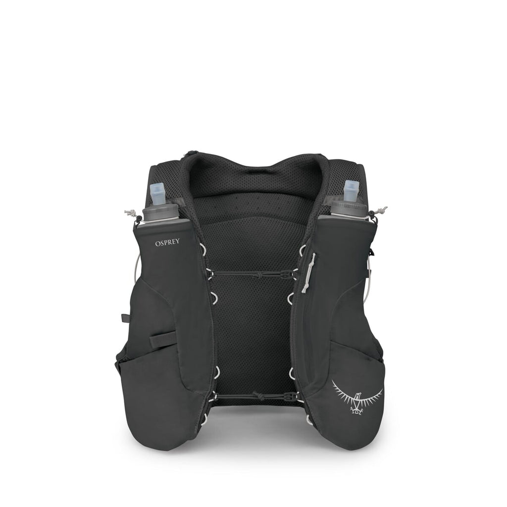 Osprey Kamizelka Biegowa Duro 1.5 z Soft Flaskami, Czarna, Męska, Ultralekka, Bez Podskakiwania