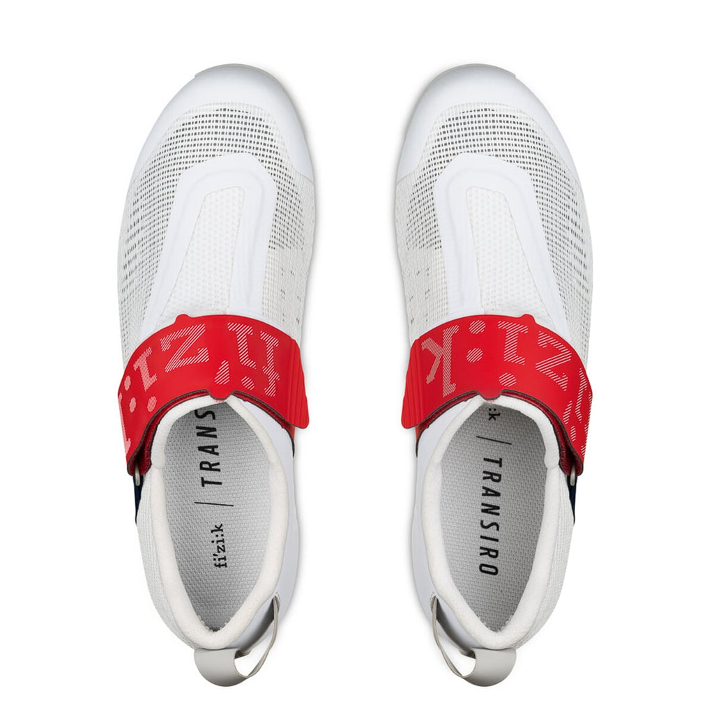 FIZIK TRETRY TRANSIRO HYDRA AEROWEAVE CARBON BIAŁO/CZERWONO-NIEBIESKIE (TRR2PAR1K20RB)
