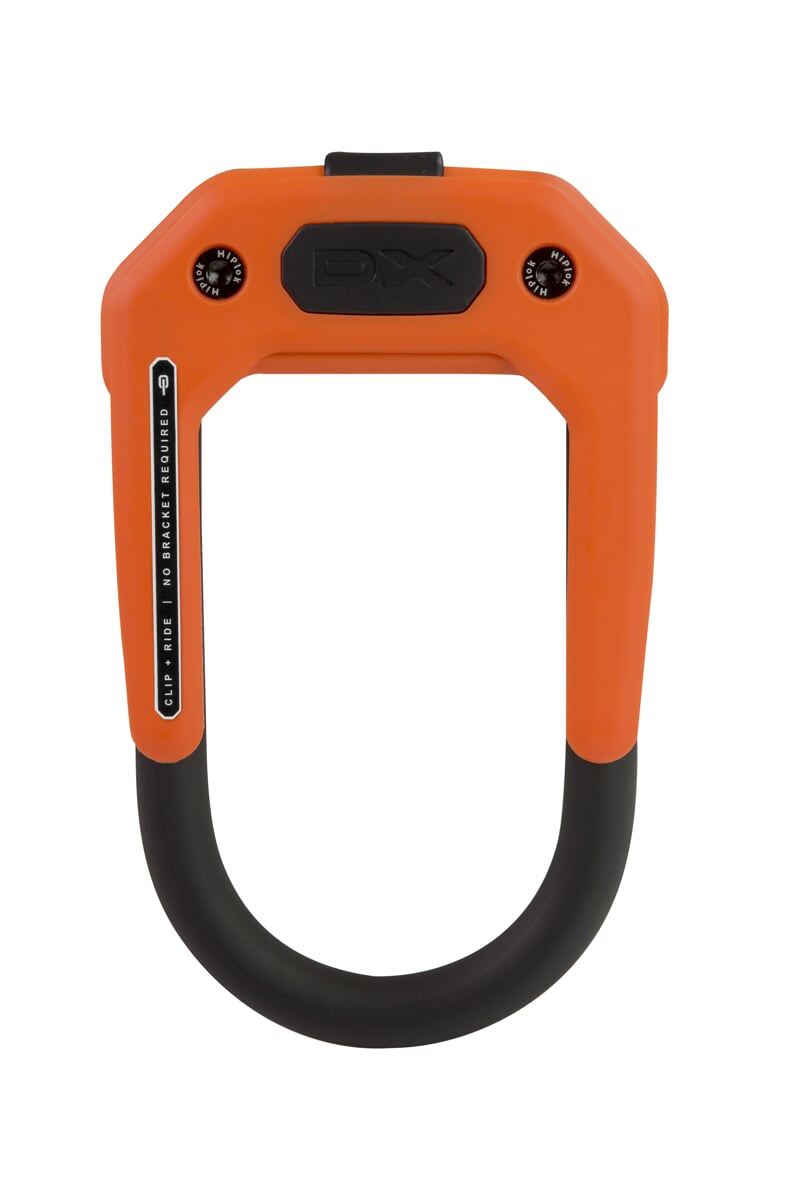 Blokada Rowerowa HIPLOK DX Pomarańczowa 14mm Stal Hartowana Złota Ocena Sold Secure