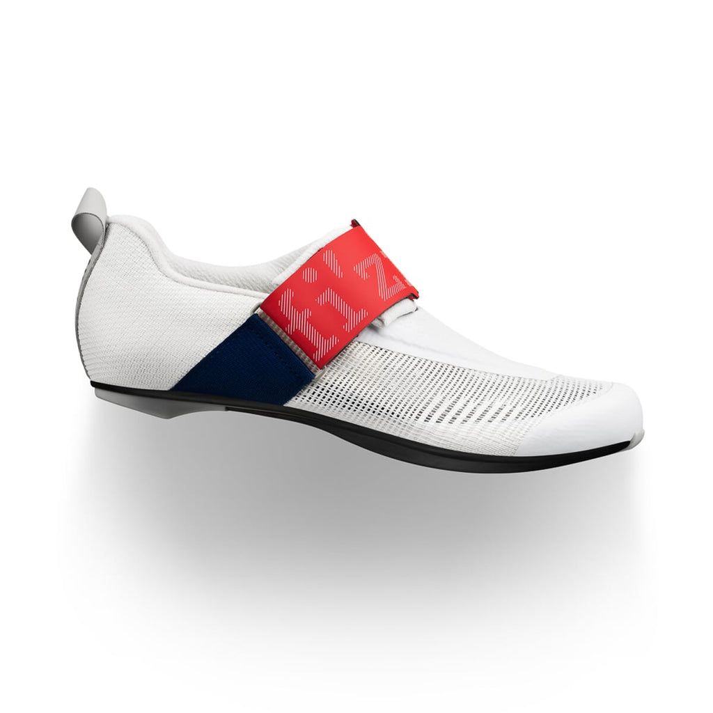 FIZIK TRETRY TRANSIRO HYDRA AEROWEAVE CARBON BIAŁO/CZERWONO-NIEBIESKIE (TRR2PAR1K20RB)
