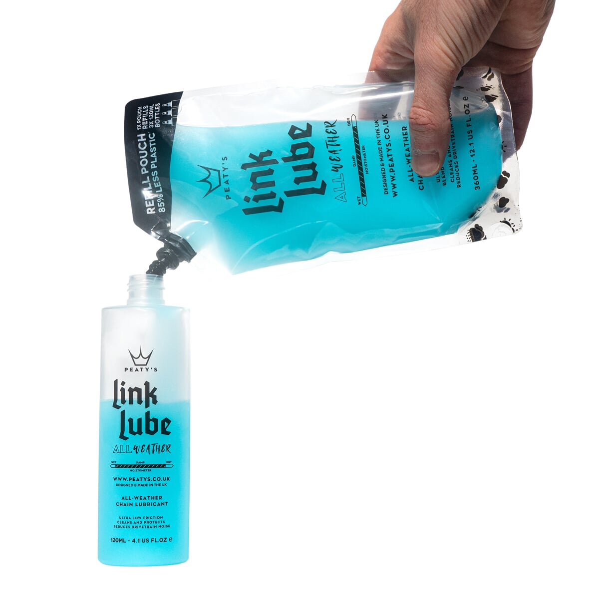 PEATY'S LINKLUBE ZAPASOWA SASZETKA DO SMARU CAŁOROCZNEGO 360 ML (PLL-360-24)