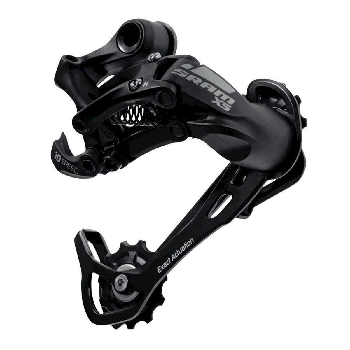 SRAM X5 Przerzutka MTB 10-Biegowa Exact Actuation Średni Wózek Czarna