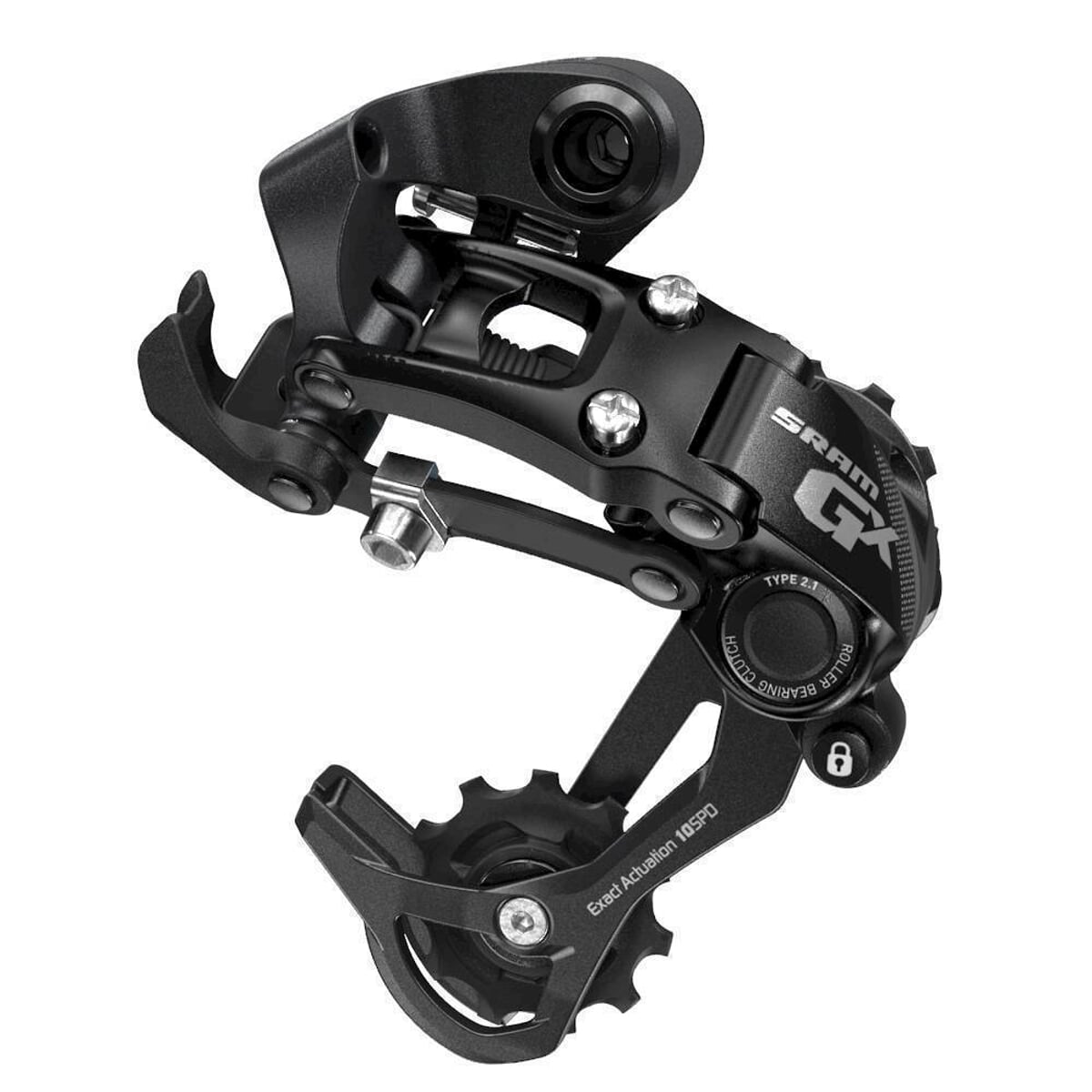 00.7518.080.002 - SRAM AM RD GX TYP 2.1 10-BIEGÓW KRÓTKA KLATKA CZARNY
