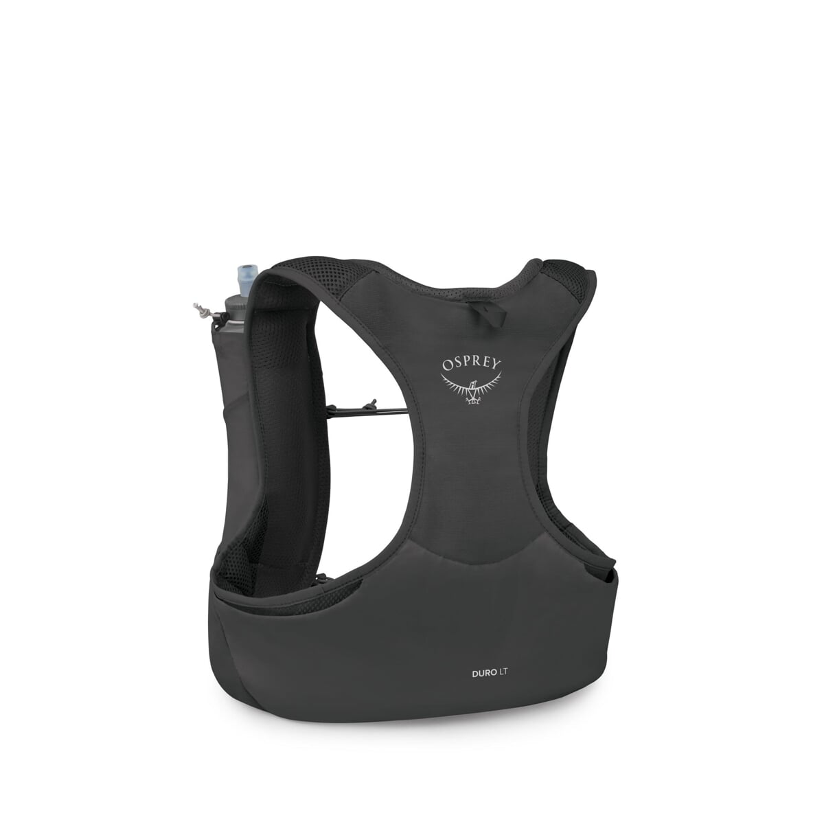 Osprey Duro LT Kamizelka Biegowa Męska z Soft Flaskami 500ml – Czarna, Lekka, Profesjonalna na Maratony i Ultra