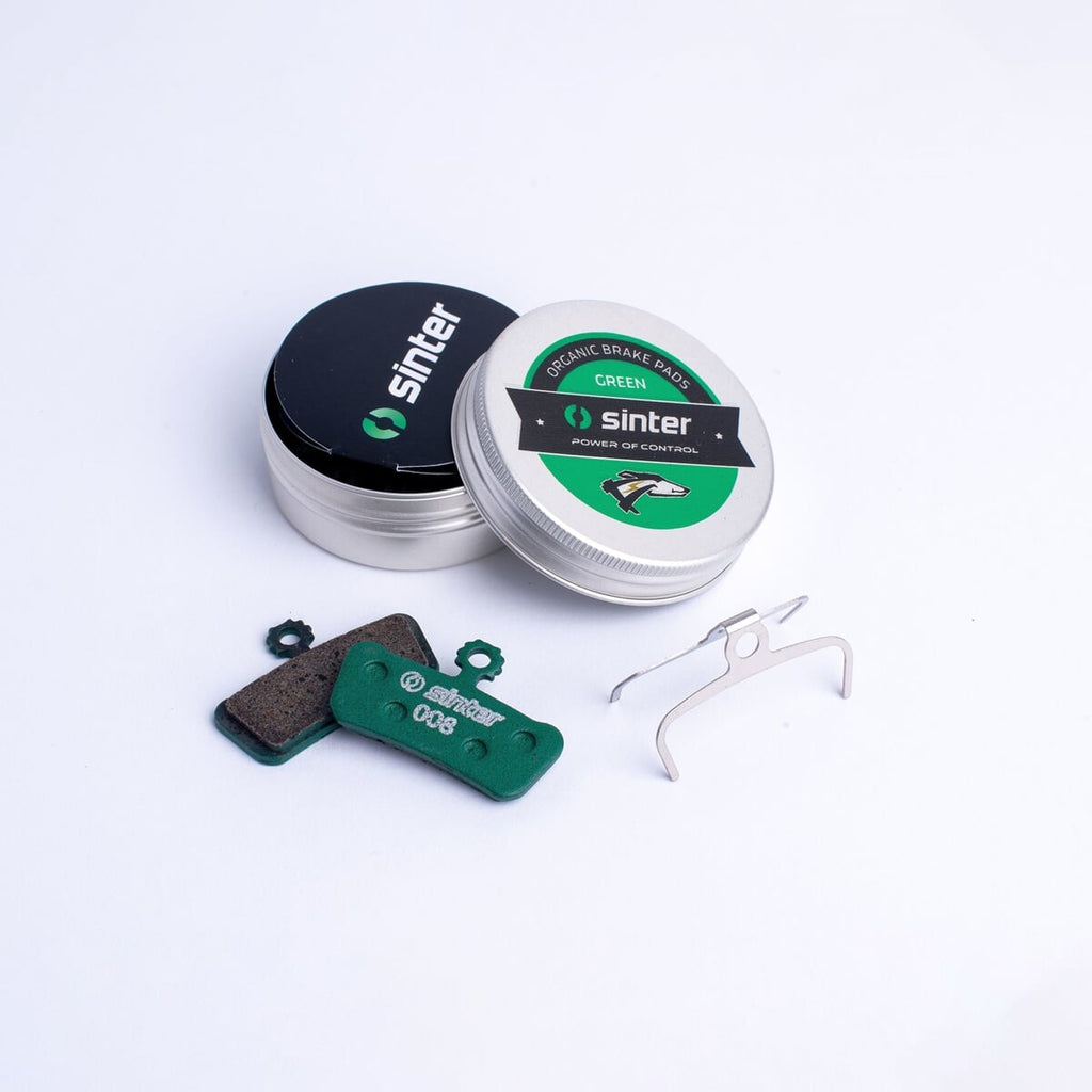 Sinterowane Klocki Hamulcowe SRAM G2 Guide Elixir Trail Zielone