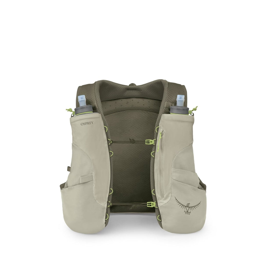 Osprey Duro 6 Kamizelka Biegowa z Softflaskami 2x500ml – Stabilność i Komfort na Długie Dystanse, Kolor Sandy Grey