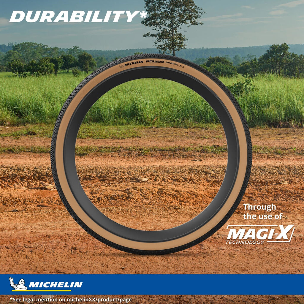 OPONA MICHELIN POWER GRAVEL CLASSIC V2 700X40C LINIA ZAWODNICZA KEVLAR MAGI-X TS TLR (041636)