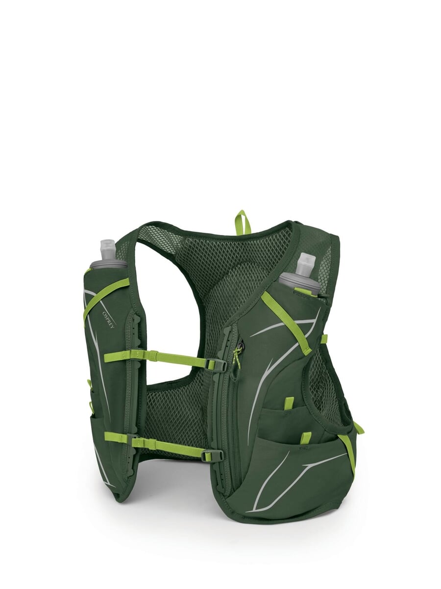 OSPREY Kamizelka Biegowa Duro 6 Męska 6L z 2x500ml Bidonami – Lekka, Stabilna, Anty-Podskakująca na Szlaki