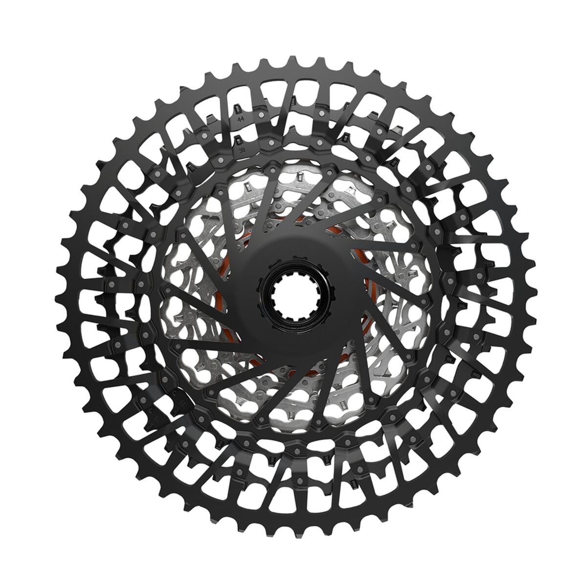 00.2418.148.000 - SRAM AM CS XS 1275 T-TYPE EAGLE 10-52 CZARNY