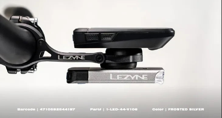 Lezyne Pro Lampka Rowerowa Road Drive 500lm Srebrna