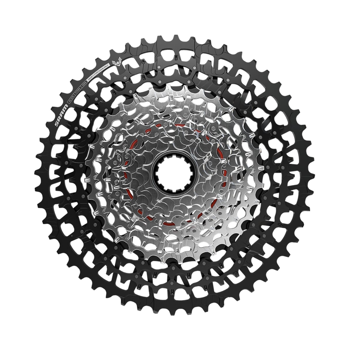 00.2418.148.000 - SRAM AM CS XS 1275 T-TYPE EAGLE 10-52 CZARNY