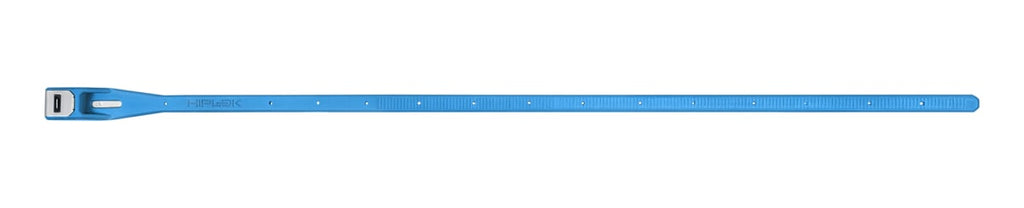 Hiplok Z LOK Cyan Solidny Rowerowy Zamek Linkowy 40cm, Lekka Konstrukcja Stalowy Rdzeń 20g Blokada Antykradzieżowa