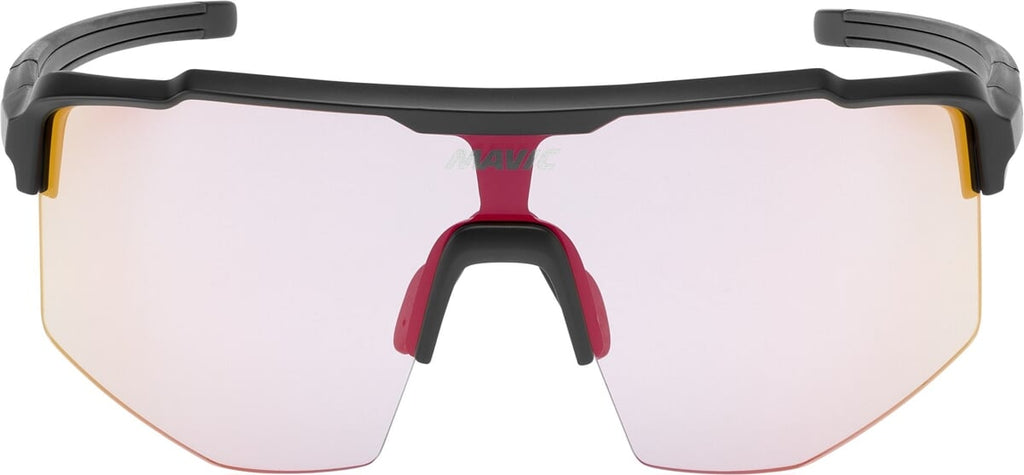 OKULARY MAVIC SHIELD CZARNO-CZERWONE FOTOCHROMICZNE (G000508)