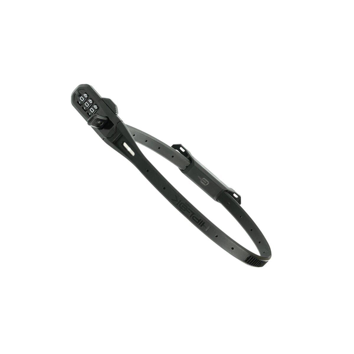HipLok Z-Lok Combo V2 Czarny Zamek Rowerowy Antykradzieżowy 3-Cyfrowy
