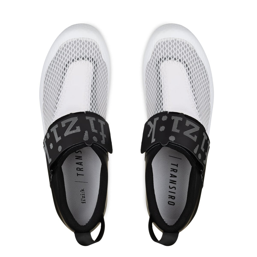 Buty Triathlonowe Fizik Transiro Hydra Biało-Czarne - Szybkie Zmiany, Maksymalna Moc, Unisex