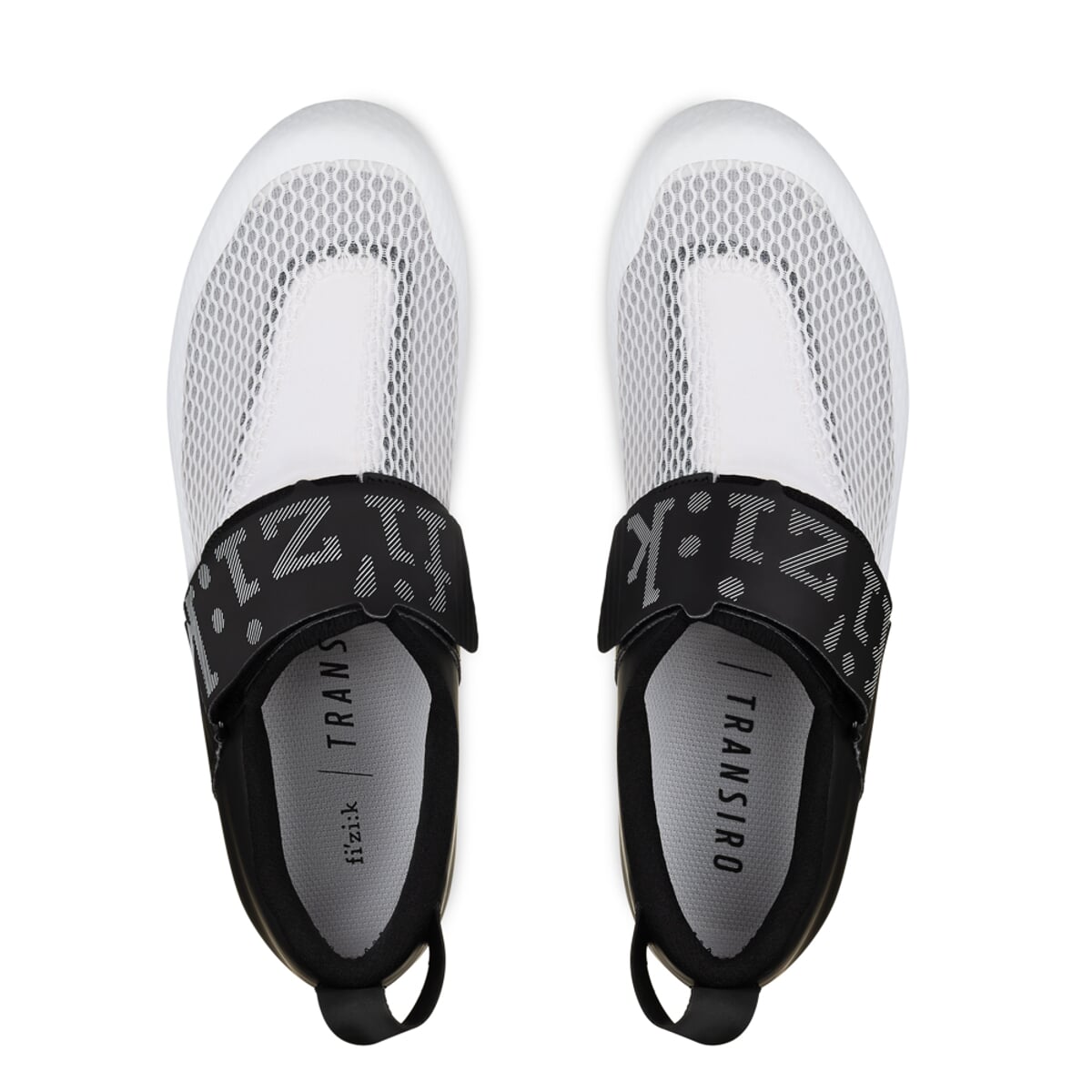 Buty Triathlonowe Fizik Transiro Hydra Biało-Czarne - Szybkie Zmiany, Maksymalna Moc, Unisex