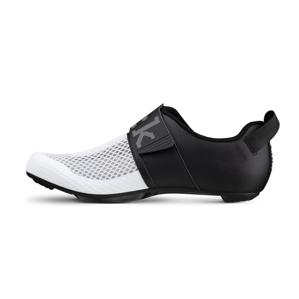 Buty Triathlonowe Fizik Transiro Hydra Biało-Czarne - Szybkie Zmiany, Maksymalna Moc, Unisex