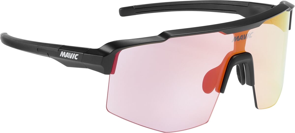 OKULARY MAVIC SHIELD CZARNO-CZERWONE FOTOCHROMICZNE (G000508)