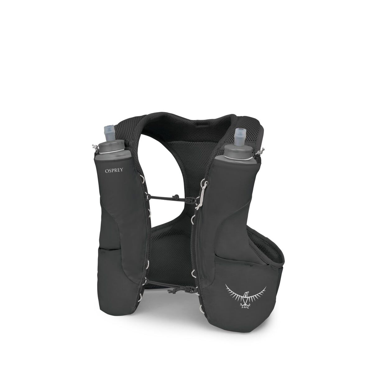 Osprey Duro LT Kamizelka Biegowa Męska z Soft Flaskami 500ml – Czarna, Lekka, Profesjonalna na Maratony i Ultra