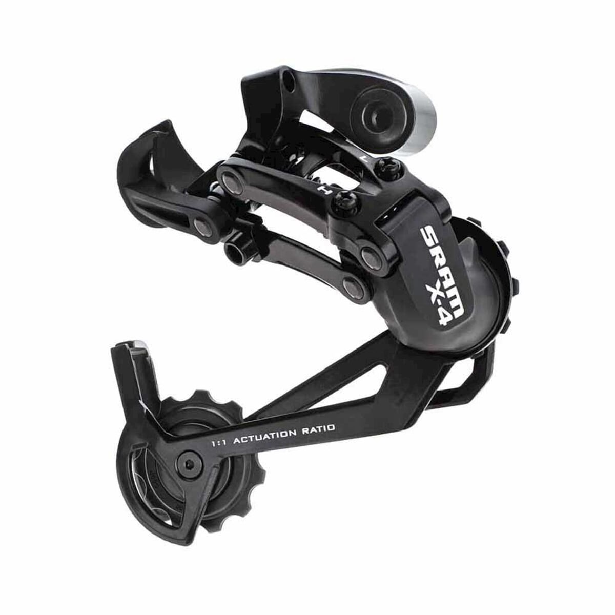 Rowerowa Przerzutka Tylna SRAM X.4 Długi Wózek MTB 7/8/9-rzędowa Czarna