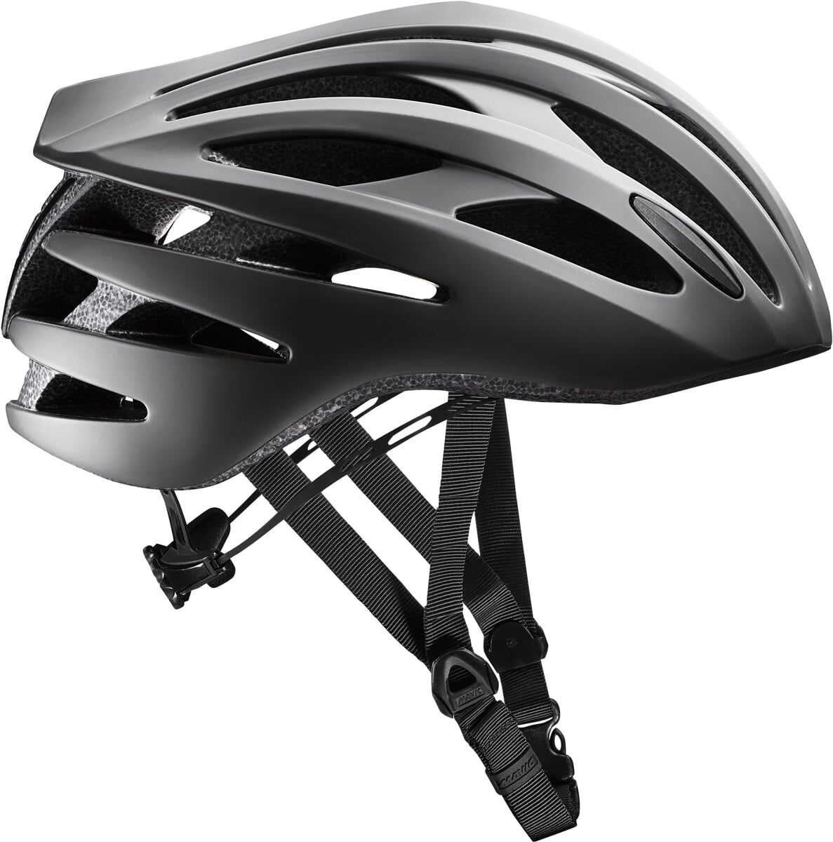 KASK MAVIC AKSIUM ELITE CZARNY METALICZNY/CZARNY (410063)