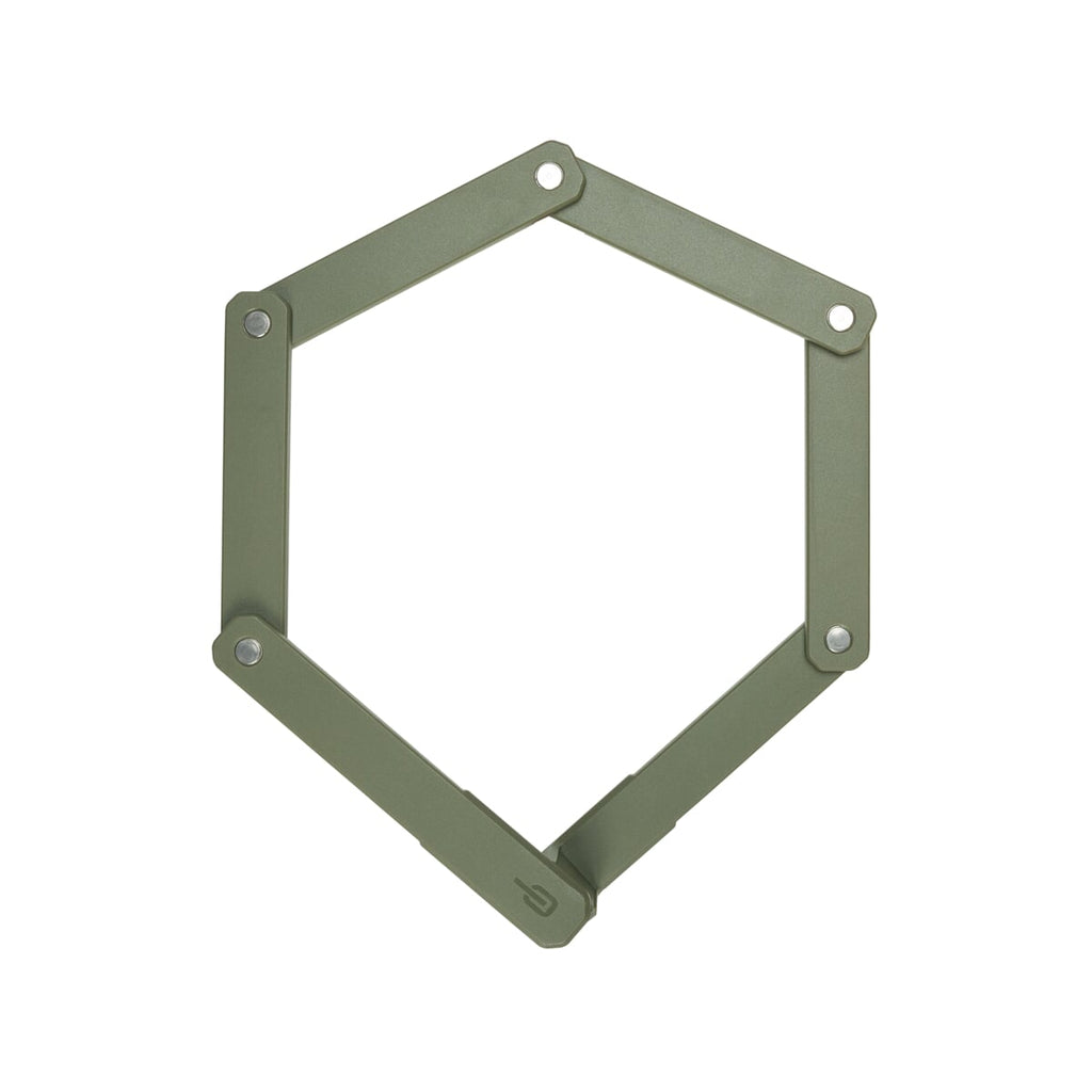Zapięcie Rowerowe Hiplok Switch 85cm Zielone Składane, Stal Hartowana