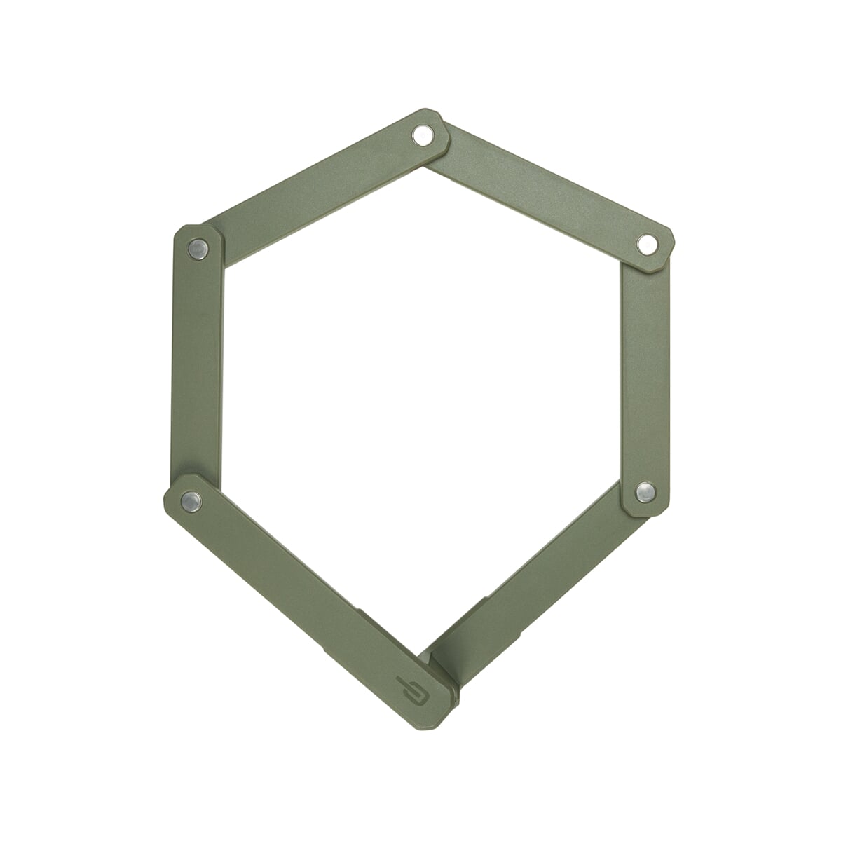 Zapięcie Rowerowe Hiplok Switch 85cm Zielone Składane, Stal Hartowana