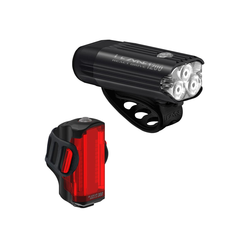 LEZYNE RADAR REACT SYSTEM MATOWA CZERŃ (1-LED-43P-V117)