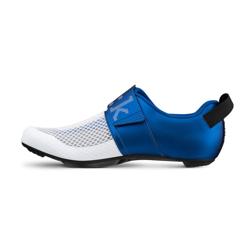 Buty Szosowe Fizik Transiro Hydra Biało-Niebieskie (233g) z Podeszwą R5 Nylon – Idealne dla Triathlonistów