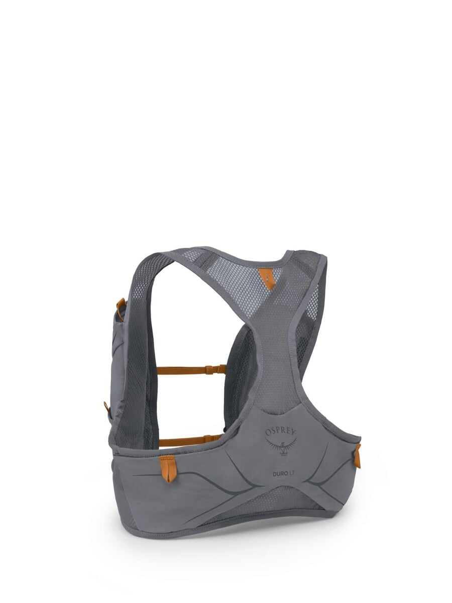 OSPREY Kamizelka Biegowa DURO LT Phantom Szara/Pomarańczowa - Ultralekka, Profesjonalna, Unisex