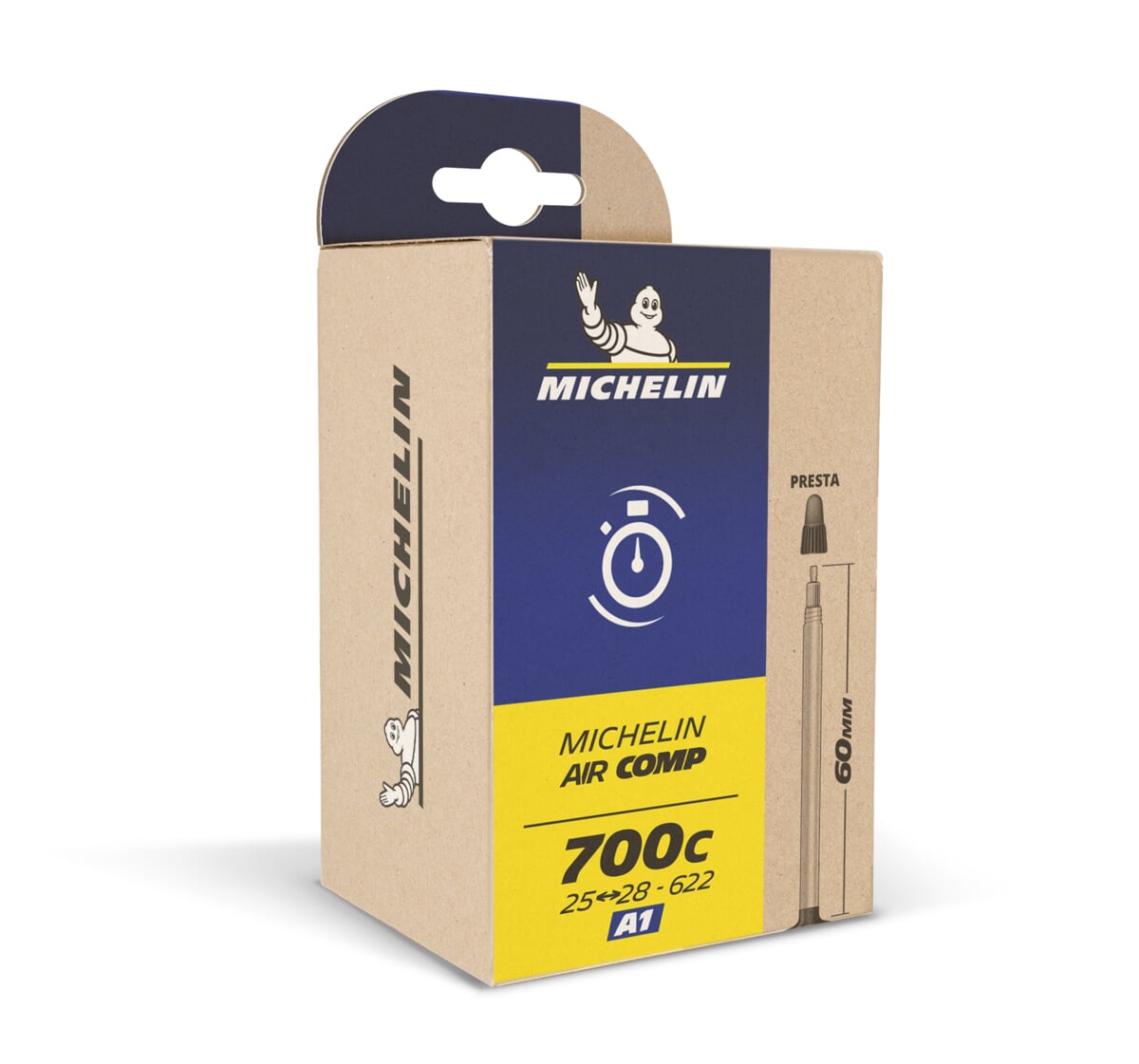 MICHELIN DĘTKA AIR COMP ULTRALIGHT GAL-FV 48MM 29X1.9/2.5 (605132)
