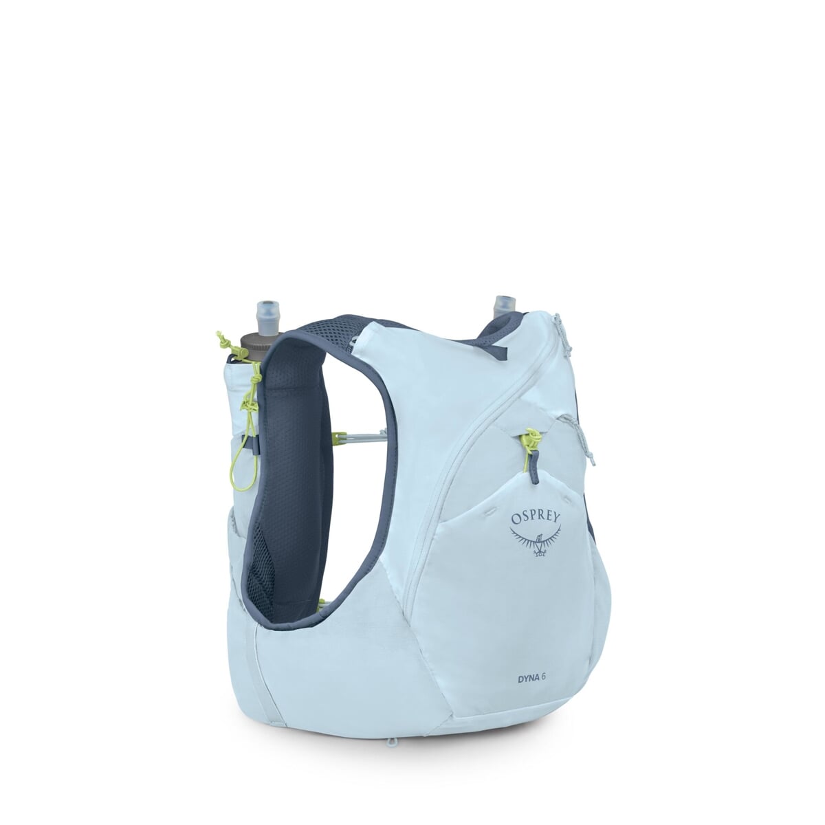 Kamizelka Biegowa Damska Osprey Dyna 6 W-Flasks Dawn Blue – Bezuciskowa, 6L, z 2x500ml Flaskami, na Długie Dystanse