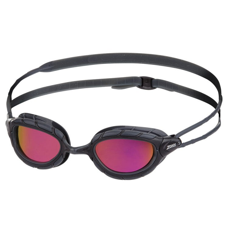 Zoggs Predator Titanium Mirror Okulary Do Pływania Dla Triathlonistów Na Otwarte Wody I Basen