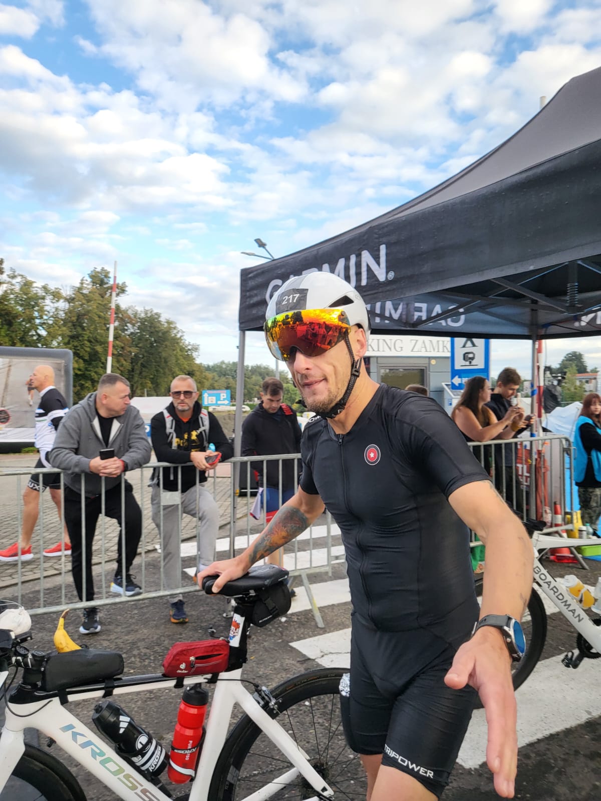 Etap rowerowy - chyba najbardziej uzależniony od sprzętu 