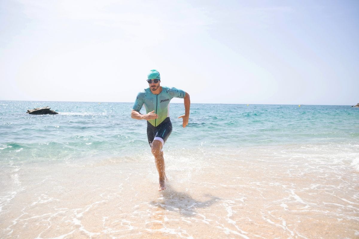 Zoggs Trisuit Pro Męski Predator Wysokiej Klasy Strój Triathlonowy Komfortowy Na Zawody I Trening