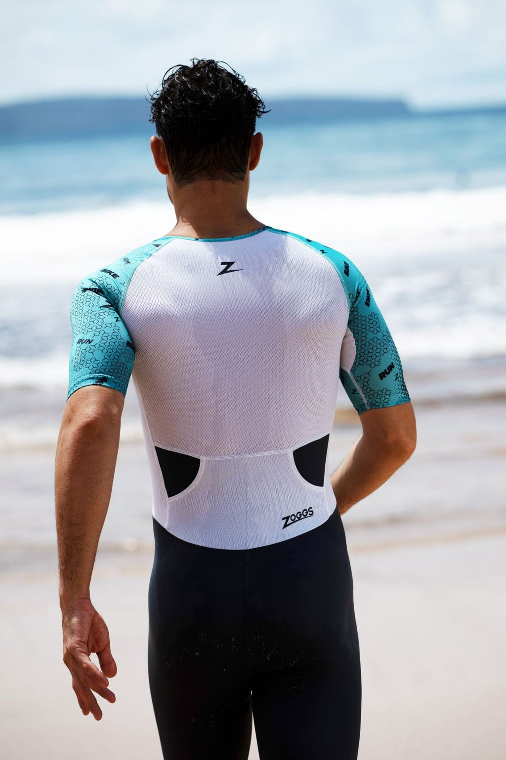 Zoggs Trisuit Pro Męski Predator Wysokiej Klasy Strój Triathlonowy Komfortowy Na Zawody I Trening