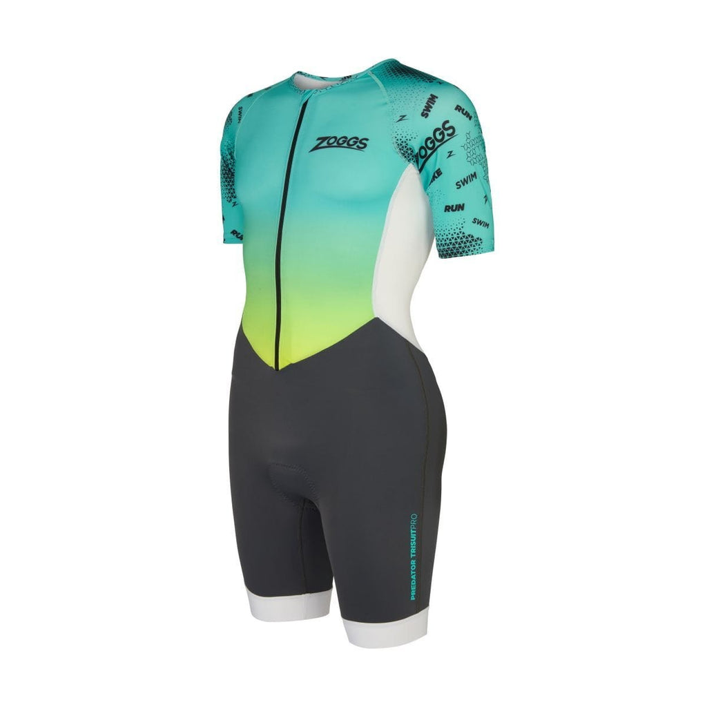 Zoggs Trisuit Pro Męski Predator Wysokiej Klasy Strój Triathlonowy Komfortowy Na Zawody I Trening