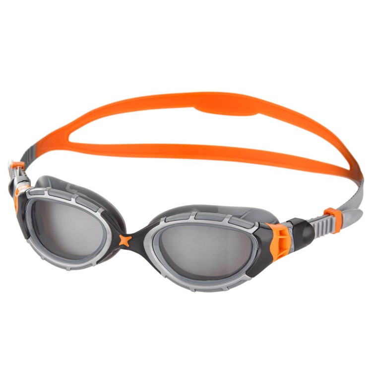 Zoggs Predator Flex Reactor Gogle Pływackie Orange Ultra-Fit Soczewki Fotochromowe