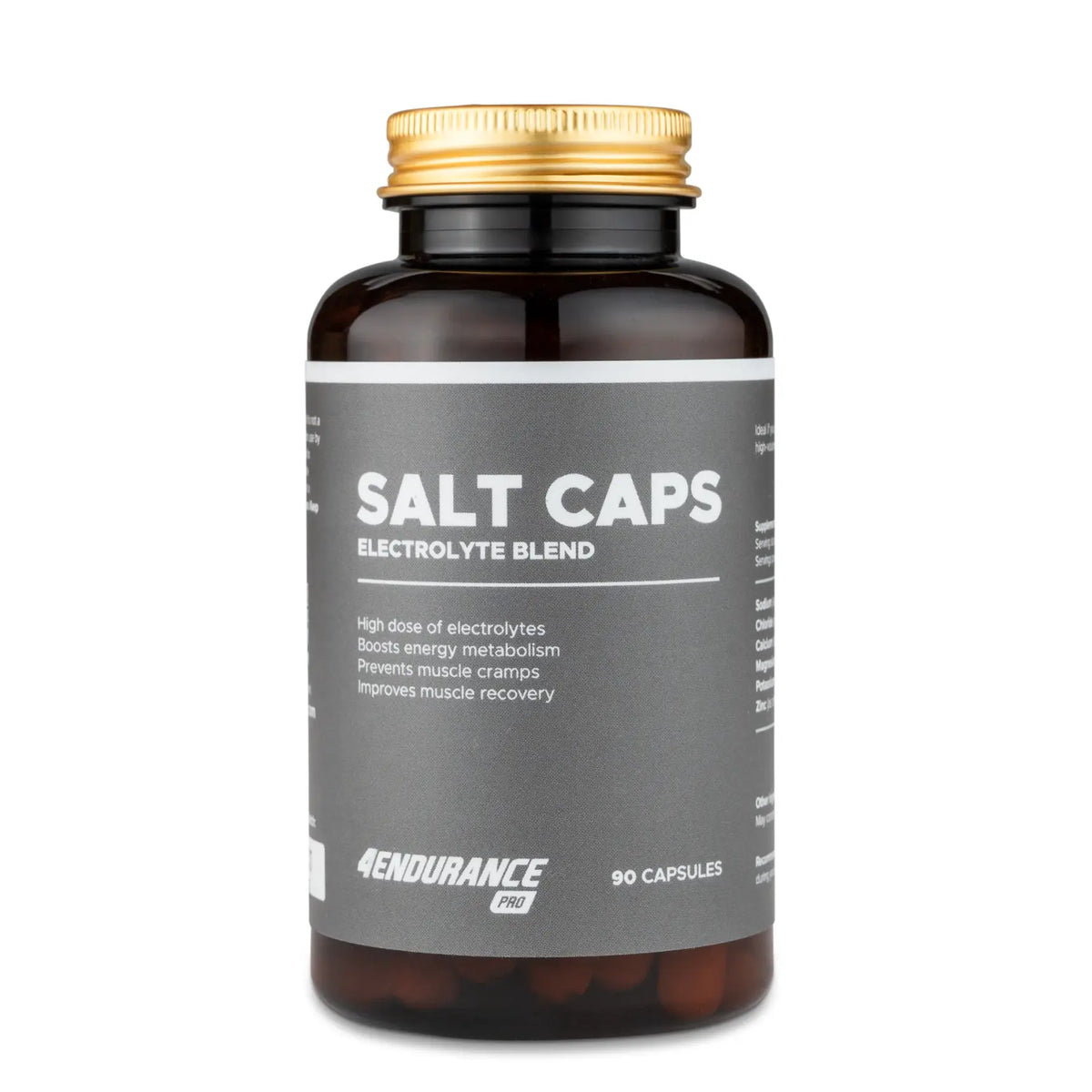 4ENDURANCE PRO SALT CAPS 90 Kapsułek – Elektrolity dla Sportowców