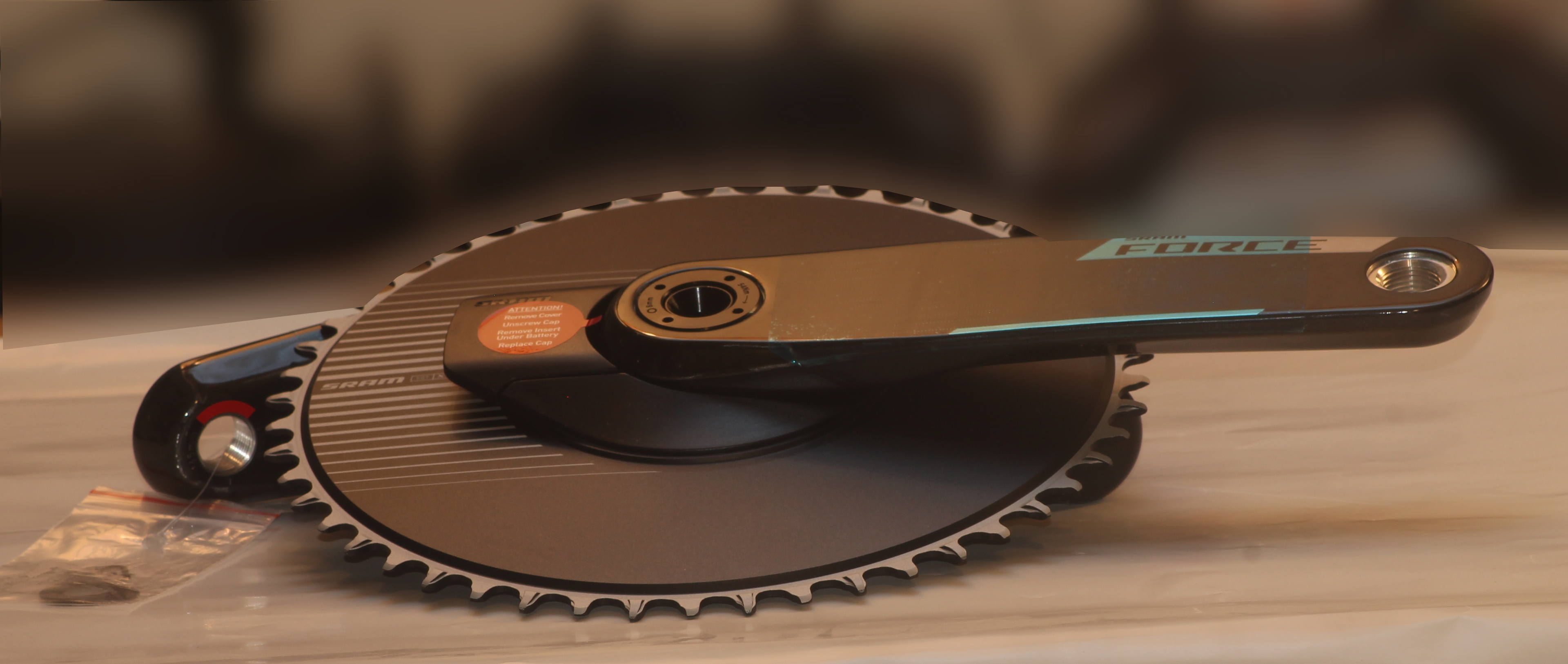 Mechanizm korbowy z pomiarem mocy SRAM Force Aero E1 DUB 50T 170mm