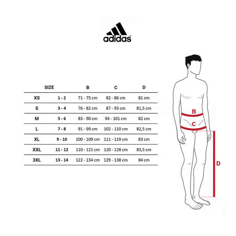 Bokserki kąpielowe adidas Solid M IU1878