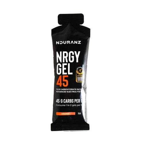ŻEL ENERGETYCZNY NRGY GEL 45 NDURANZ 75G POMARAŃCZOWY