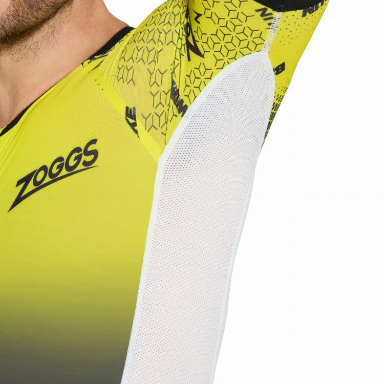 Zoggs Trisuit Ultra Męski Predator Z Wysokiej Jakości Materiału Długodystansowy Komfort Na Długie Treningi